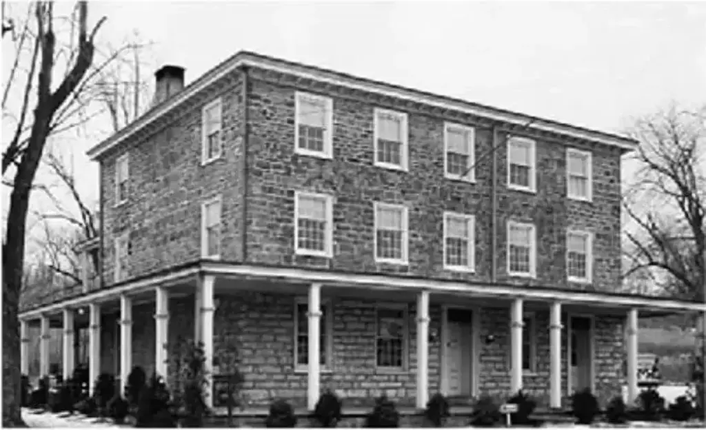 Clifton House, built in 1801 on the site of the Sandy Run Inn, Fort Washington, PA