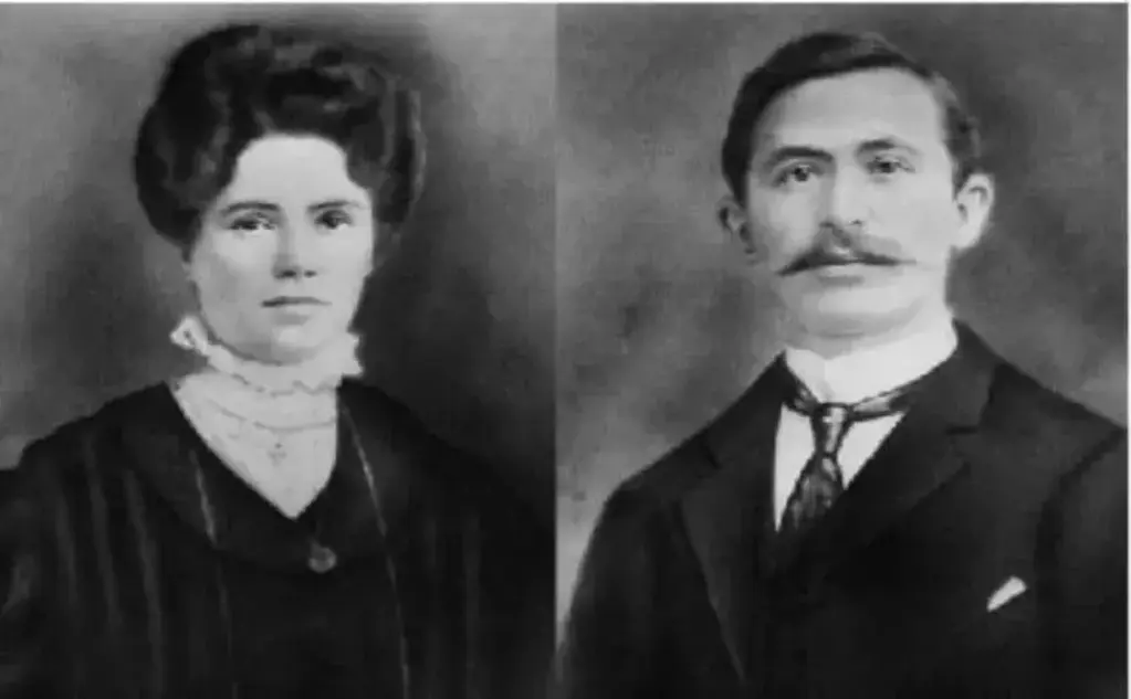 Yetta and Hyman Korman, 1905